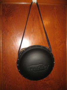 Mercury in flat black with blue zodiac exterior