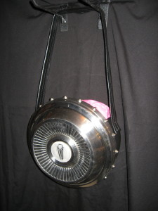 Oldsmobile with pink polka dots